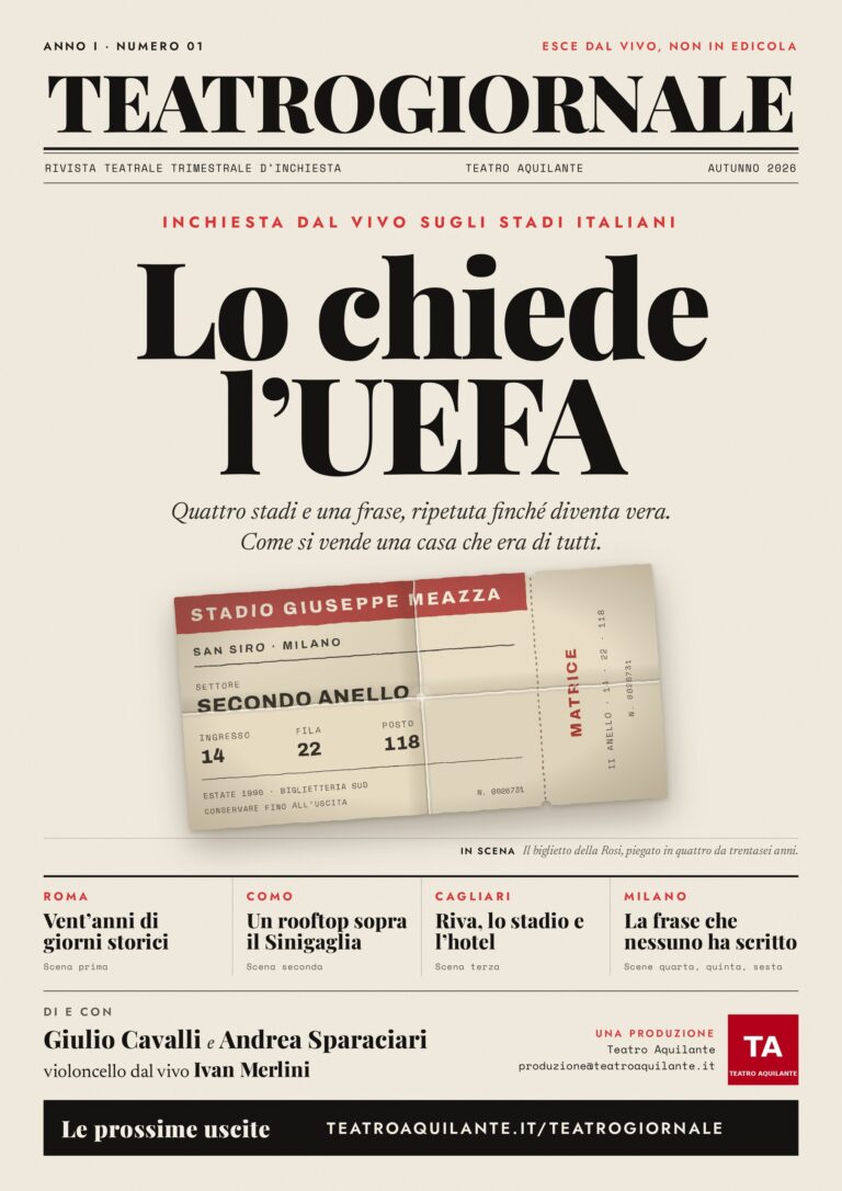 Locandina di Lo chiede l&rsquo;UEFA